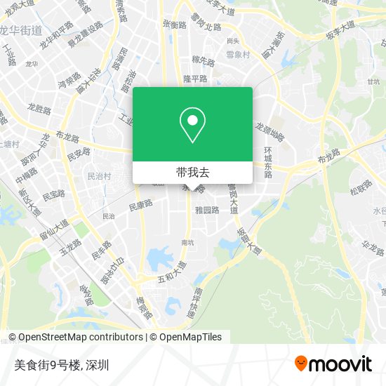 美食街9号楼地图