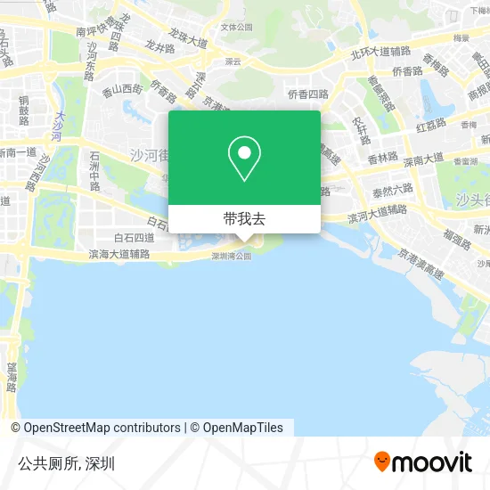 公共厕所地图