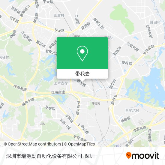 深圳市瑞源勋自动化设备有限公司地图