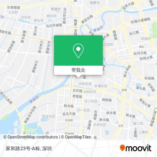 家和路23号-A栋地图