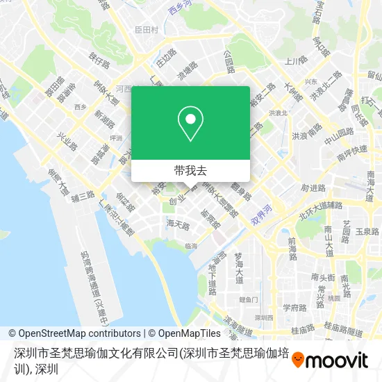 深圳市圣梵思瑜伽文化有限公司(深圳市圣梵思瑜伽培训)地图