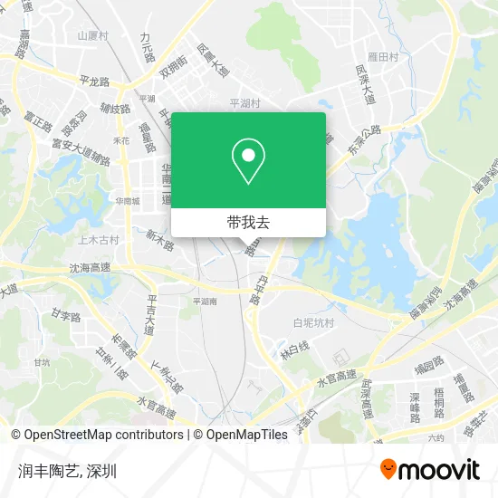 润丰陶艺地图