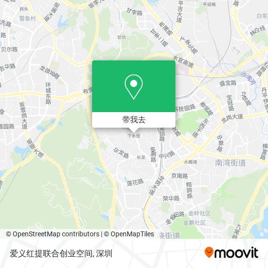 爱义红提联合创业空间地图