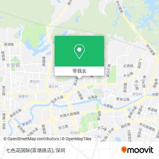 七色花国际(富塘路店)地图