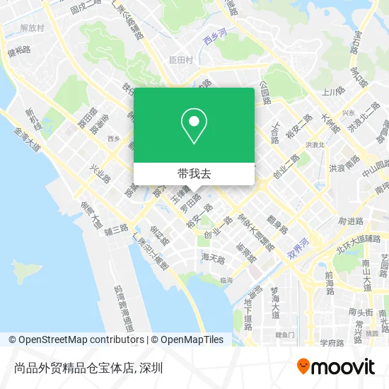 尚品外贸精品仓宝体店地图