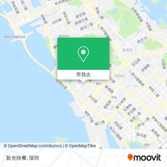 新光快餐地图
