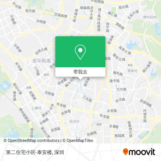 第二住宅小区-泰安楼地图