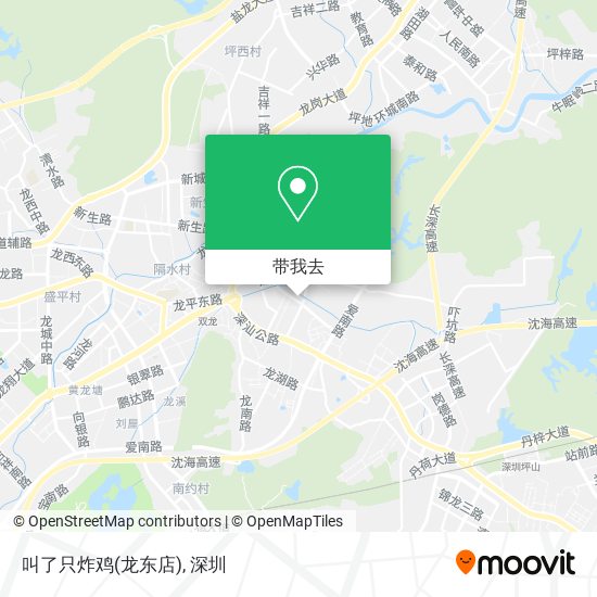 叫了只炸鸡(龙东店)地图