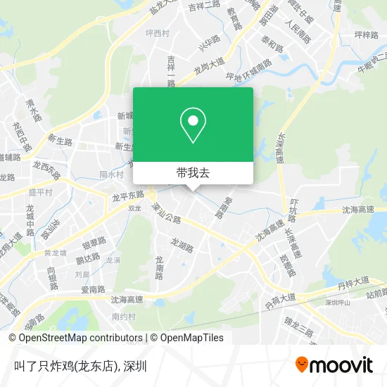 叫了只炸鸡(龙东店)地图