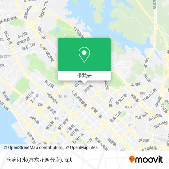 滴滴订水(富东花园分店)地图
