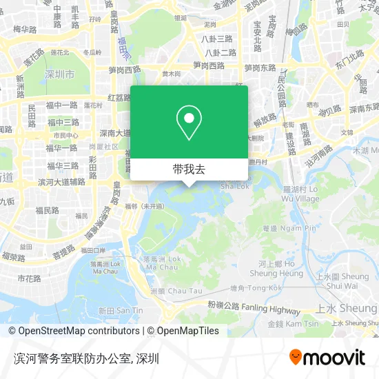 滨河警务室联防办公室地图
