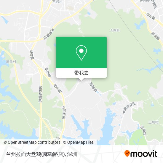 兰州拉面大盘鸡(麻磡路店)地图