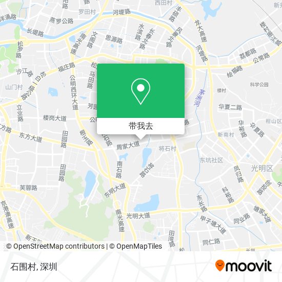 石围村地图