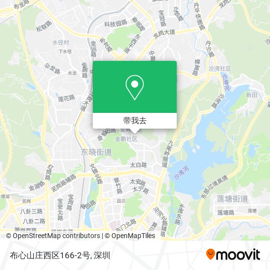 布心山庄西区166-2号地图