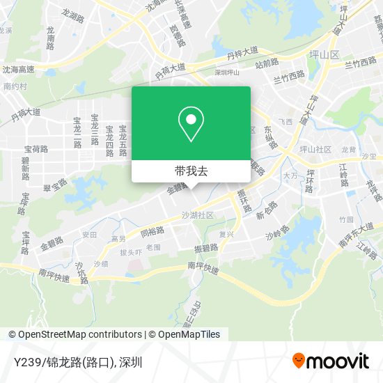Y239/锦龙路(路口)地图