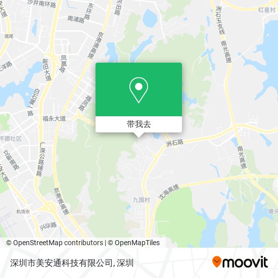 深圳市美安通科技有限公司地图