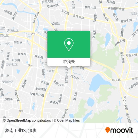 象南工业区地图