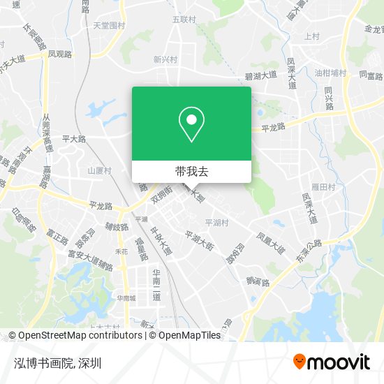 泓博书画院地图