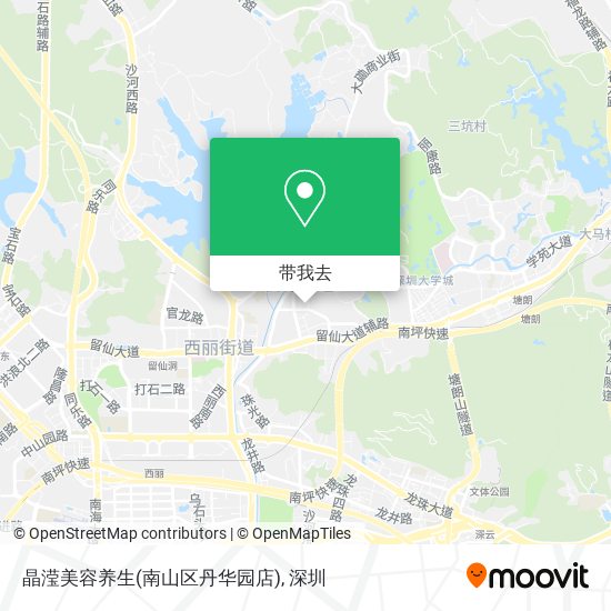 晶滢美容养生(南山区丹华园店)地图