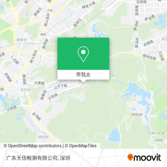 广东天信检测有限公司地图