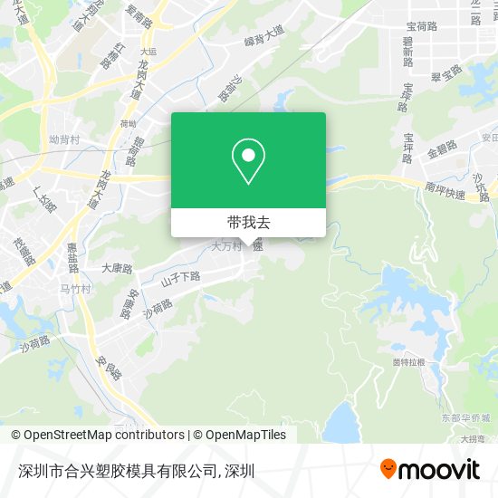 深圳市合兴塑胶模具有限公司地图