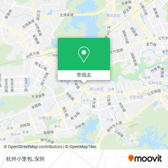 杭州小笼包地图