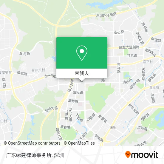 广东绿建律师事务所地图