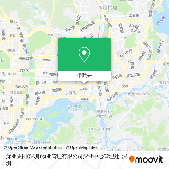 深业集团(深圳)物业管理有限公司深业中心管理处地图