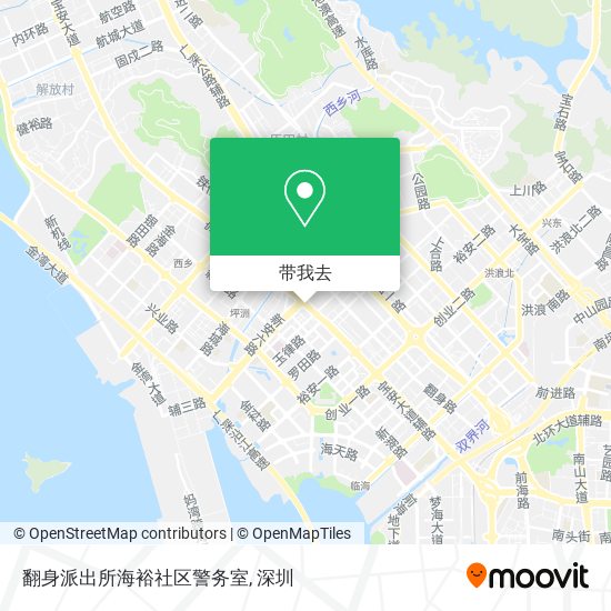 翻身派出所海裕社区警务室地图