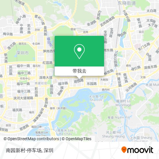 南园新村-停车场地图
