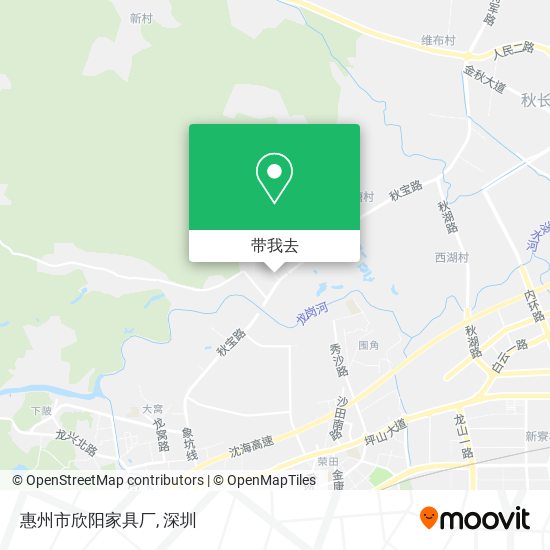惠州市欣阳家具厂地图
