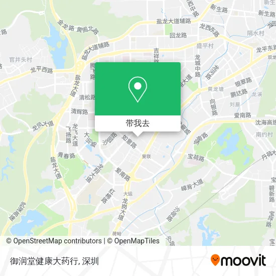 御润堂健康大药行地图