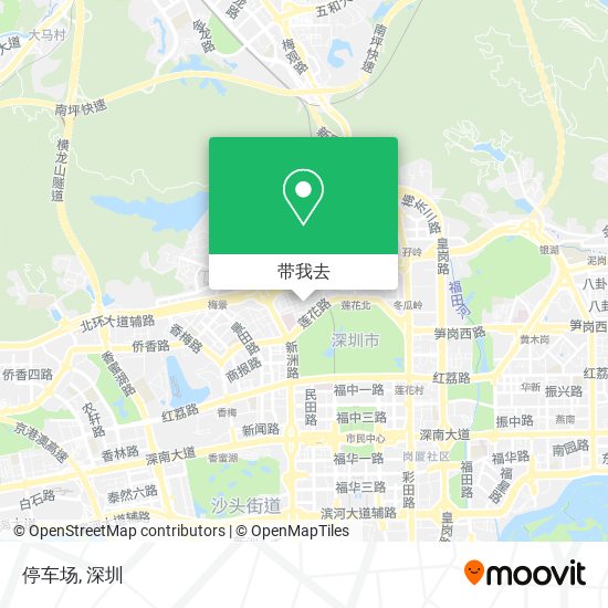 停车场地图