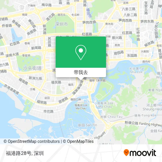 福港路28号地图