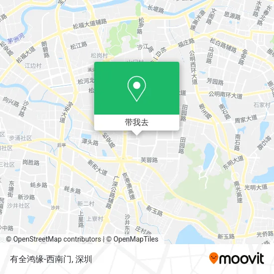 有全鸿缘-西南门地图