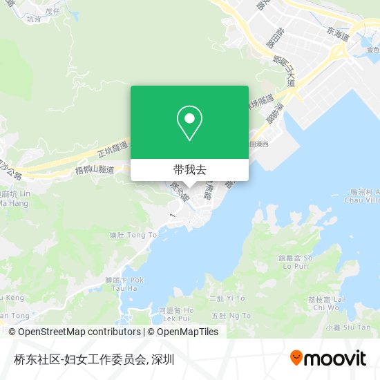 桥东社区-妇女工作委员会地图