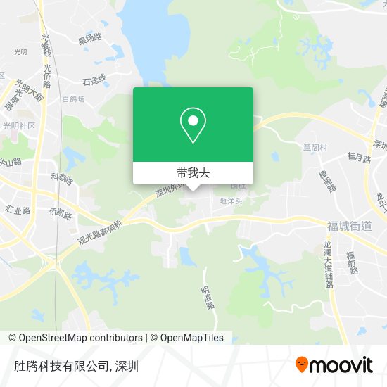 胜腾科技有限公司地图