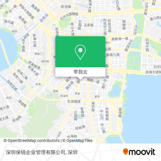 深圳保锐企业管理有限公司地图