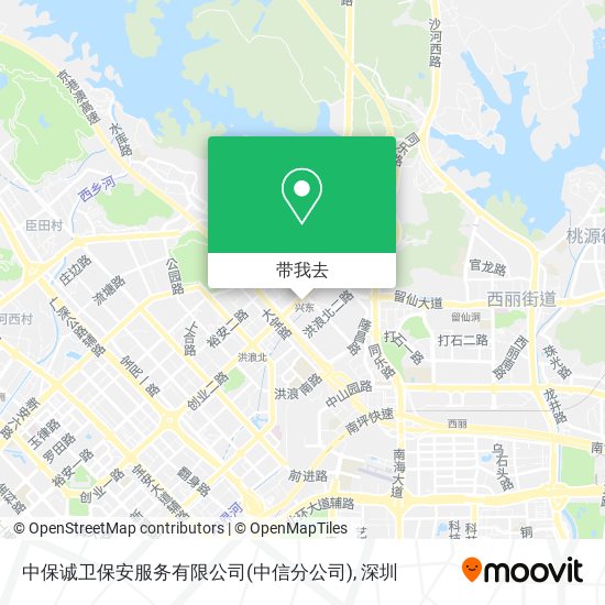 中保诚卫保安服务有限公司(中信分公司)地图