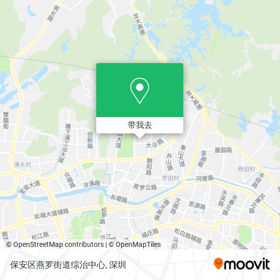 保安区燕罗街道综治中心地图