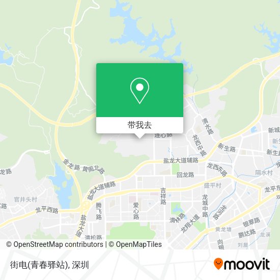 街电(青春驿站)地图