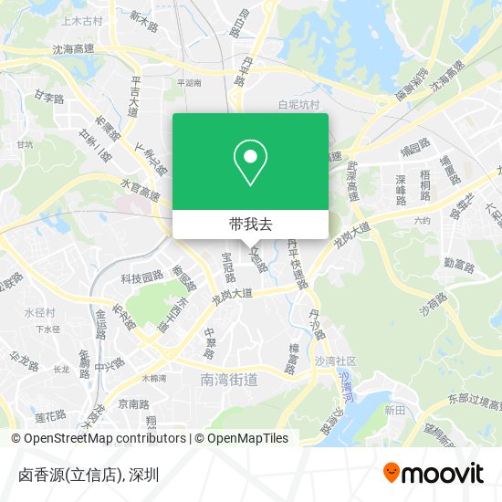 卤香源(立信店)地图