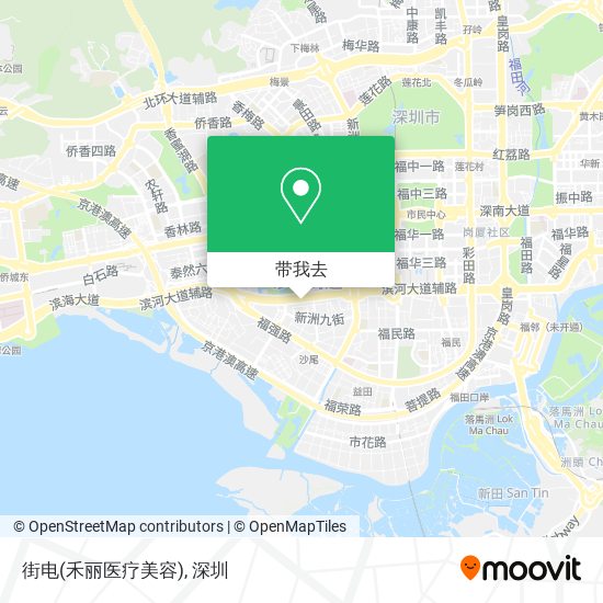 街电(禾丽医疗美容)地图