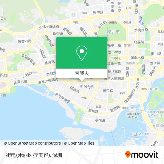 街电(禾丽医疗美容)地图