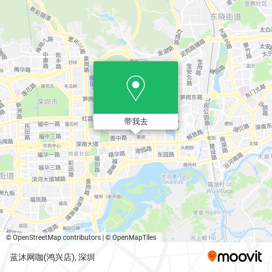 蓝沐网咖(鸿兴店)地图