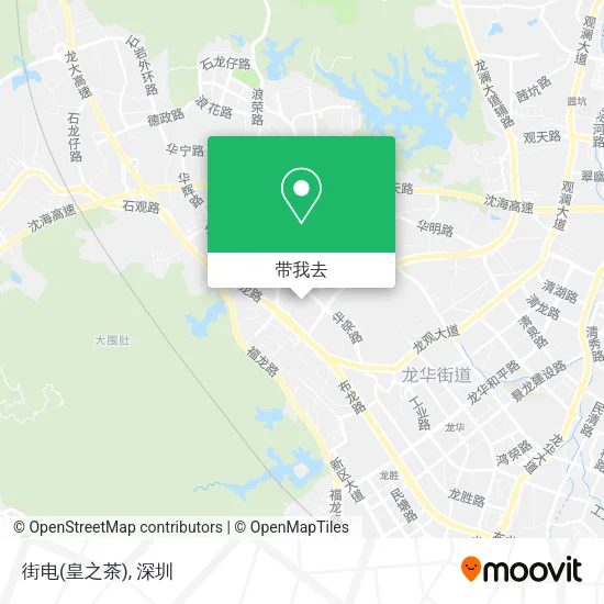 街电(皇之茶)地图