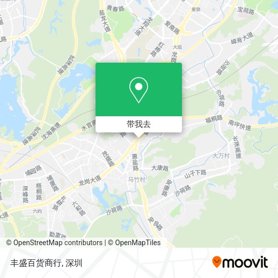 丰盛百货商行地图