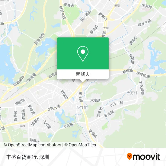 丰盛百货商行地图