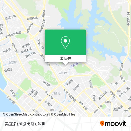 美宜多(凤凰岗店)地图