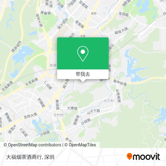 大福烟茶酒商行地图
